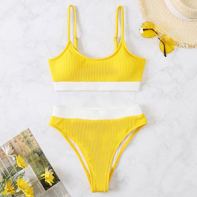 Ensemble de Bikini Taille Haute Premium pour Femmes