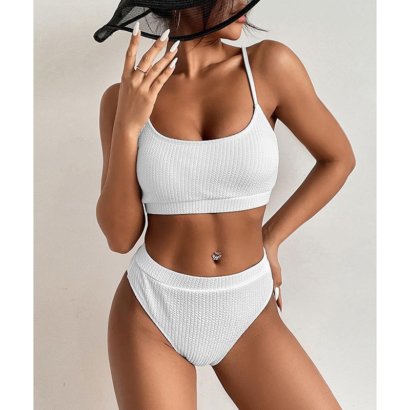 Ensemble de Bikini Taille Haute Premium pour Femmes
