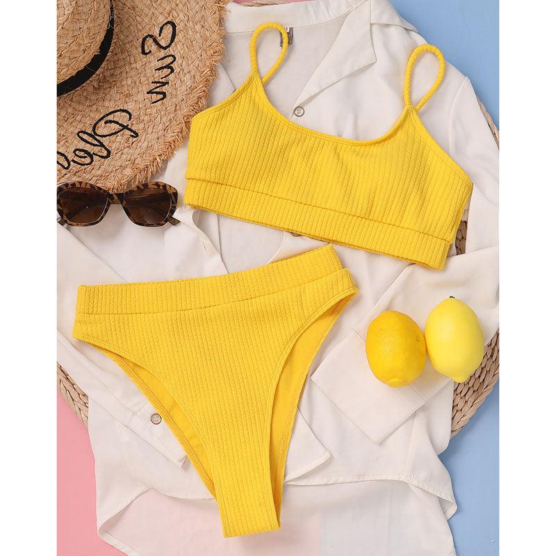 Ensemble de Bikini Taille Haute Premium pour Femmes