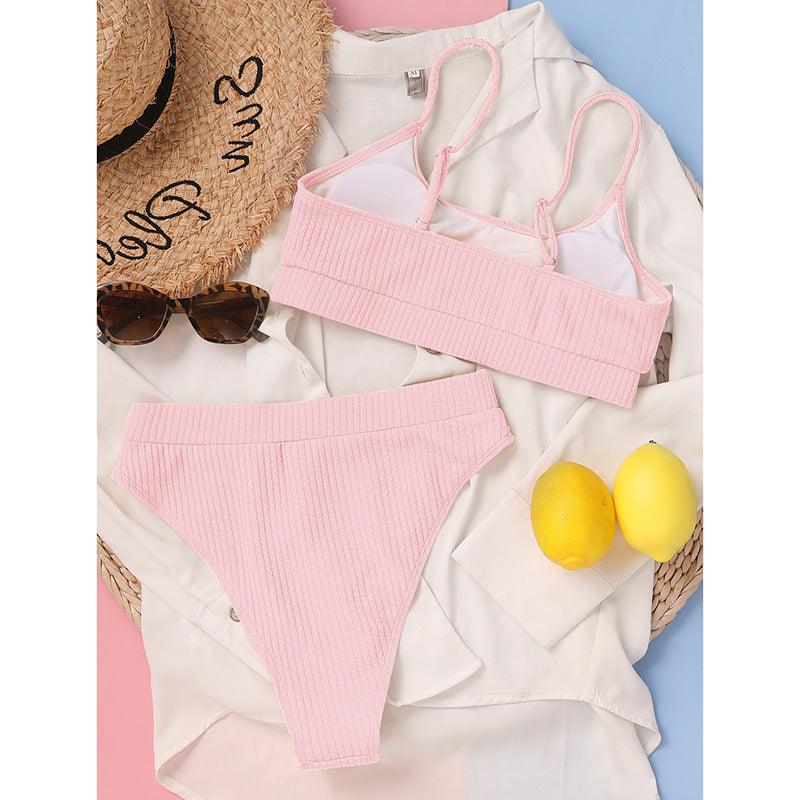 Ensemble de Bikini Taille Haute Premium pour Femmes