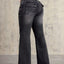 High Waist Bootcut Jeans - Korvel