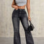 High Waist Bootcut Jeans - Korvel