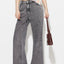 High Waist Bootcut Jeans with Pockets - Korvel