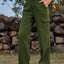 High Waist Cargo Straight Jeans - Korvel
