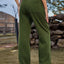 High Waist Cargo Straight Jeans - Korvel