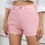High Waist Denim Shorts - Korvel