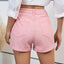 High Waist Denim Shorts - Korvel