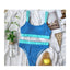 Ensemble de bikini deux pièces taille haute pour femmes