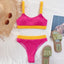 Ensemble de bikini deux pièces taille haute pour femmes