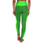 Leggings de yoga taille haute - Vert forêt et vert néon
