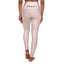 Womens High-Waist Fitness Legging - Pink Peach Marble