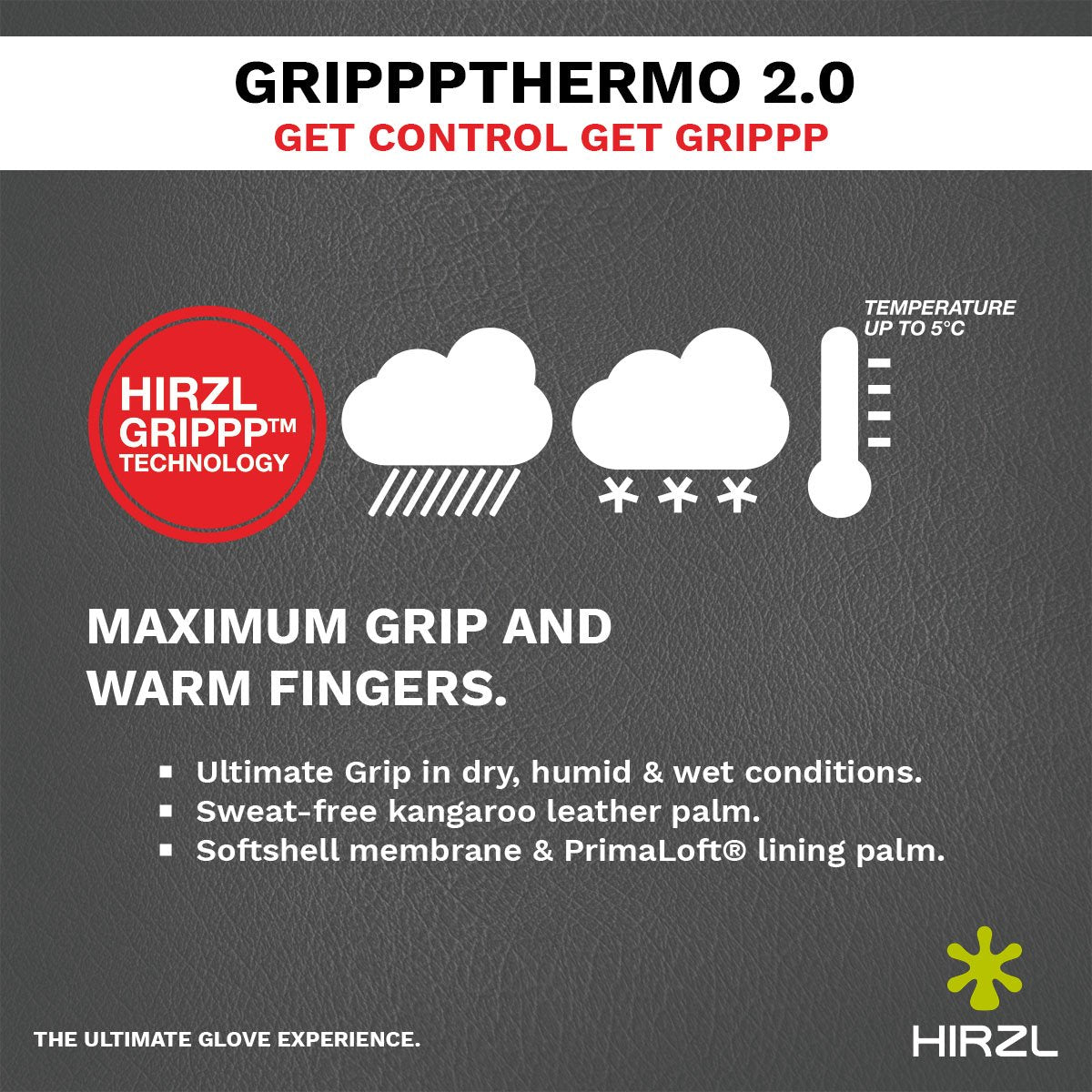HIRZL GRIPPP THERMO 2.0 Bike Gloves