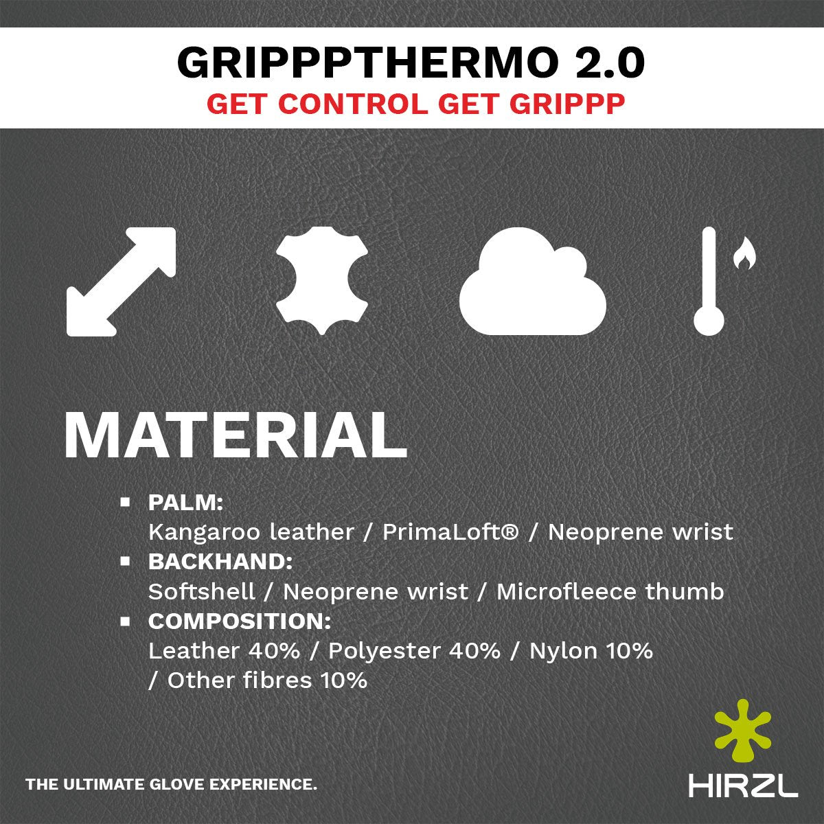 HIRZL GRIPPP THERMO 2.0 Bike Gloves