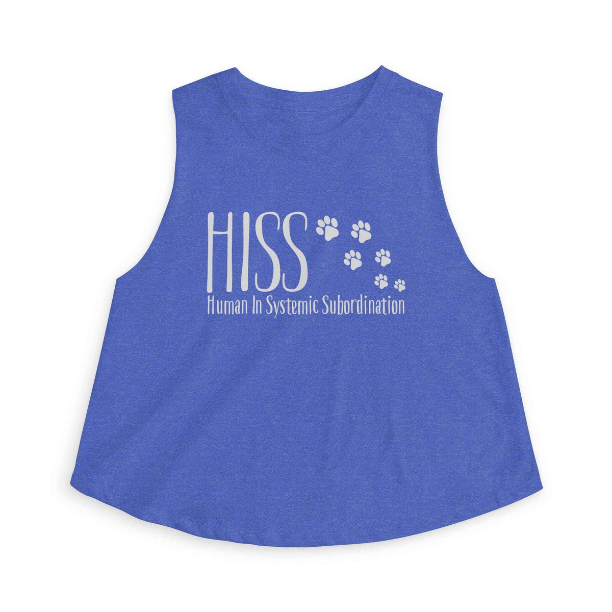 HISS Crop Tank – Top Corto Temático de Gatos