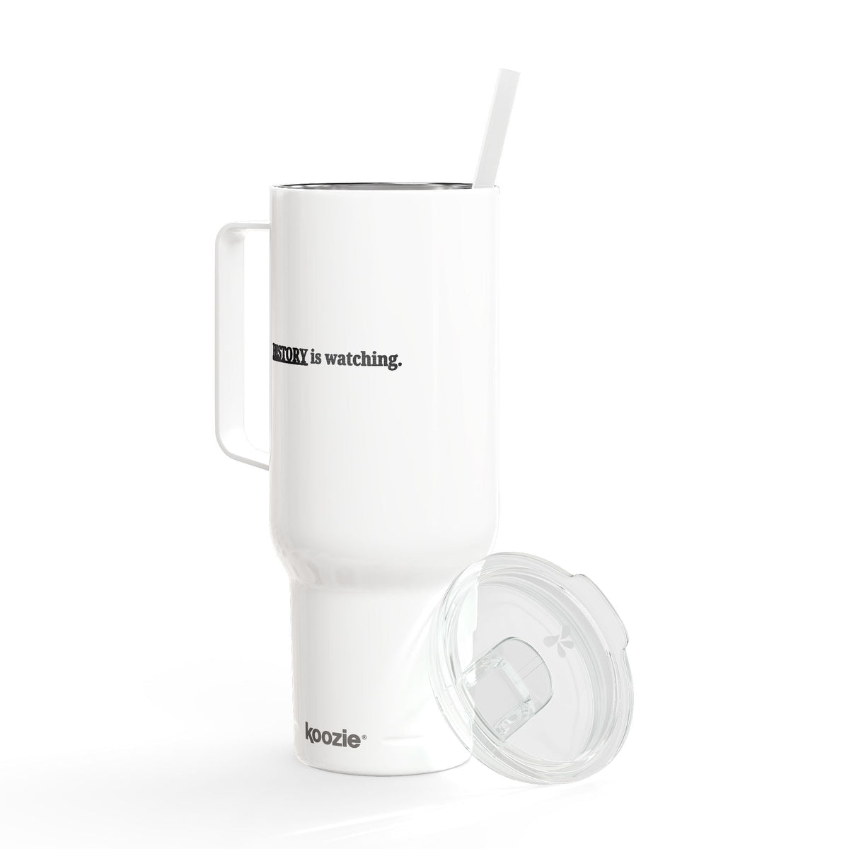 History Is Watching 40oz Insulated Tumbler with Handle