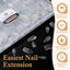 Short Almond Gel Nail Tips - 504pcs Half Matte Press-On Nails
