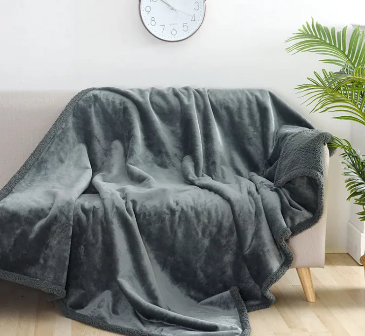 Couverture en velours flanelle imperméable pour un confort ultime