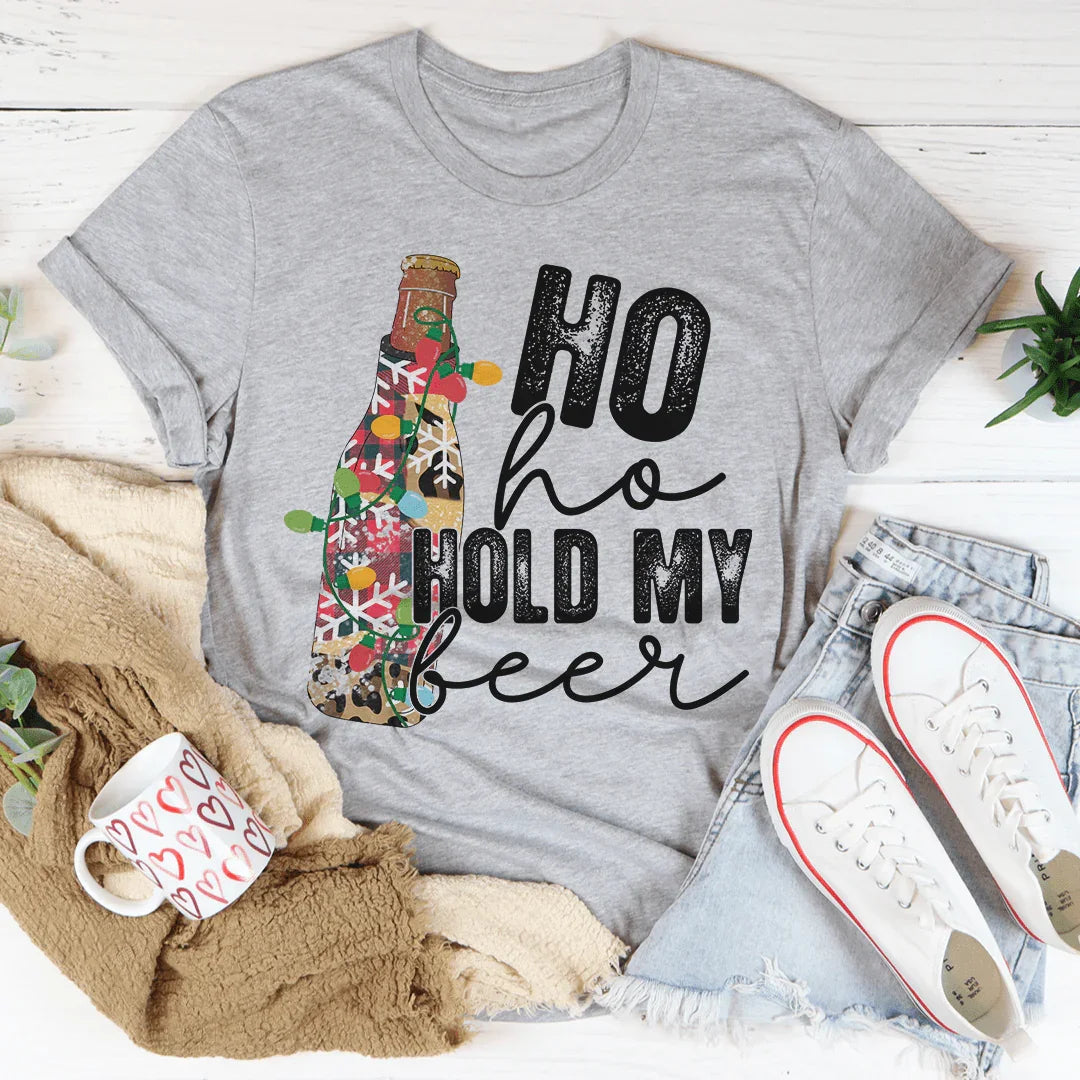 Camiseta Ho Ho Hold My Beer