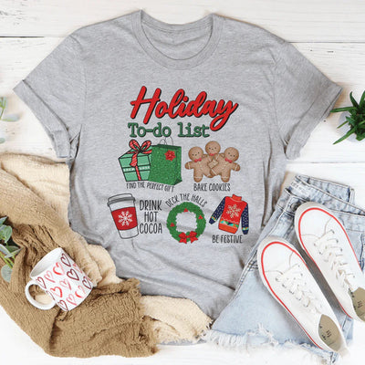 Holiday To Do List T-Shirt