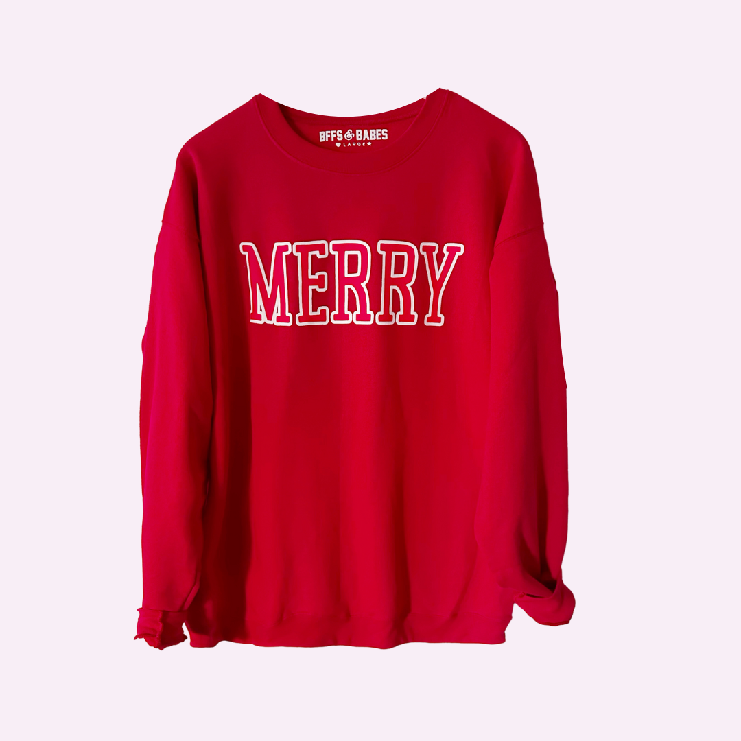 Sweatshirt unisexe Merry Print