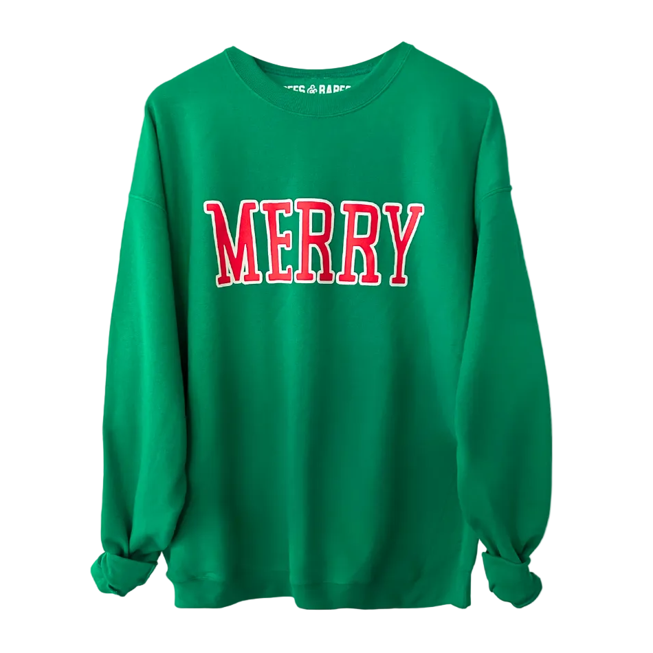 Sweatshirt unisexe Merry Print