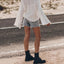 Hollow Out Beach Cover Shirt for Sun Protection