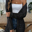Hollow woven sweater without buttons air-conditioned sweater casual jacket - Korvel