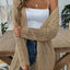 Hollow woven sweater without buttons air-conditioned sweater casual jacket - Korvel