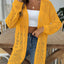 Hollow woven sweater without buttons air-conditioned sweater casual jacket - Korvel