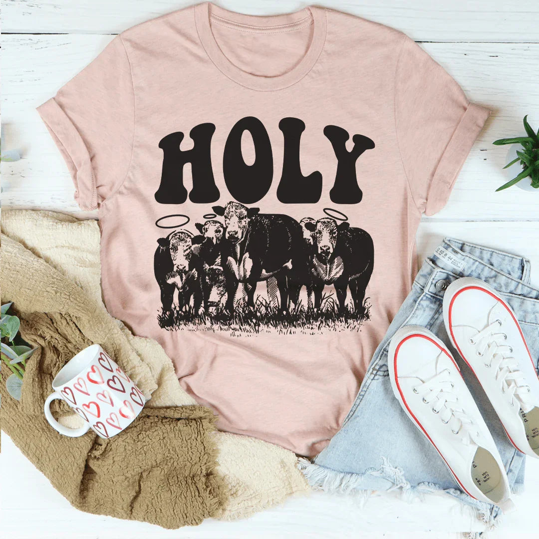 Holy Cow Tee - Premium Everyday Comfort