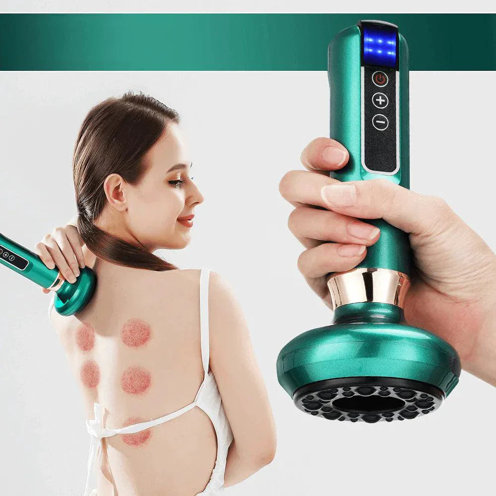 Dispositivo de Cupping para el Hogar - Masajeador de Succión Eléctrico