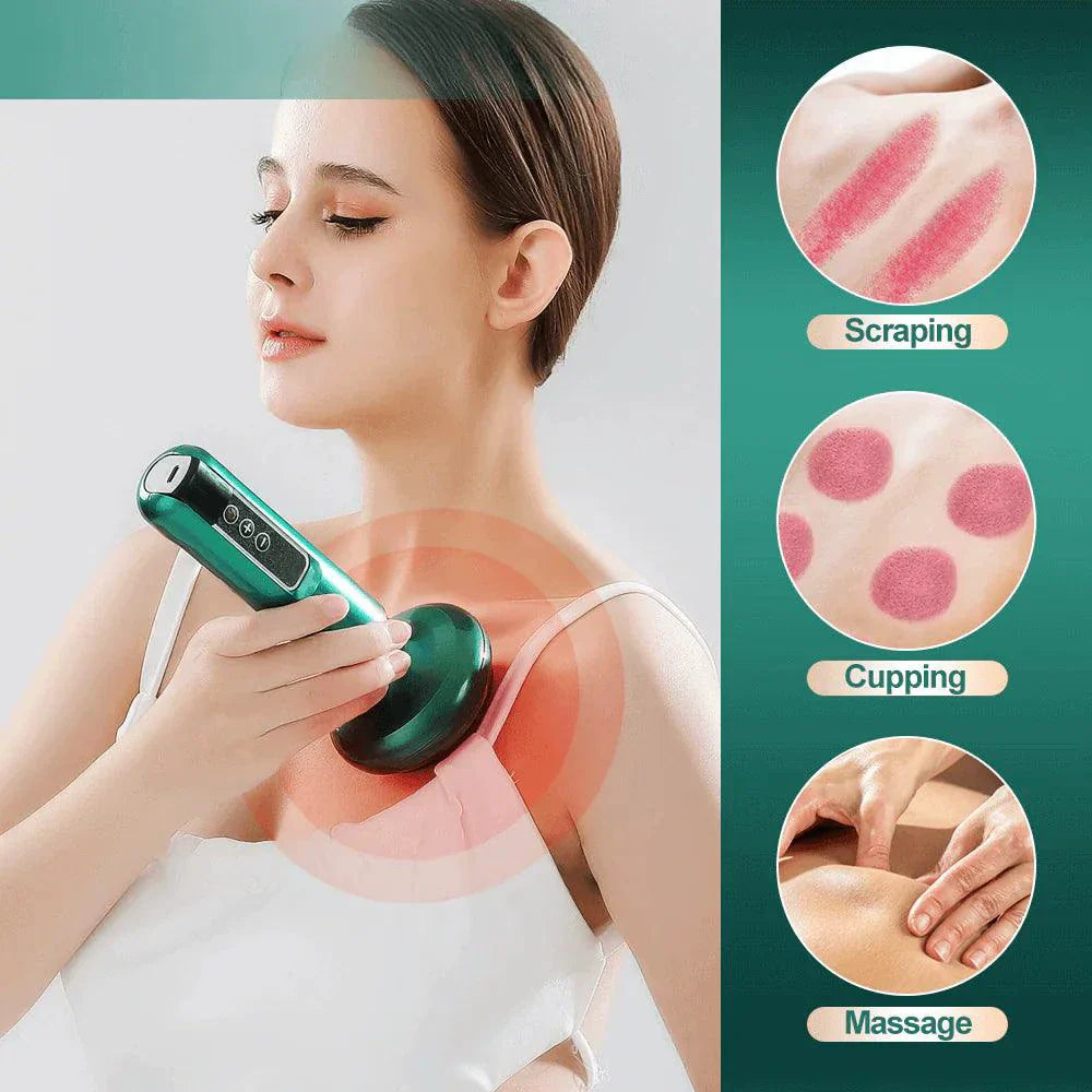 Dispositivo de Cupping para el Hogar - Masajeador de Succión Eléctrico