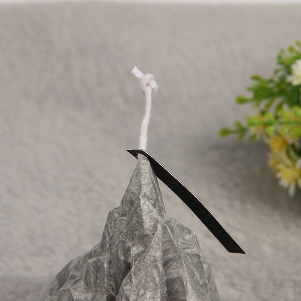 Bougies aromatiques en forme d'iceberg 3D pour la décoration intérieure