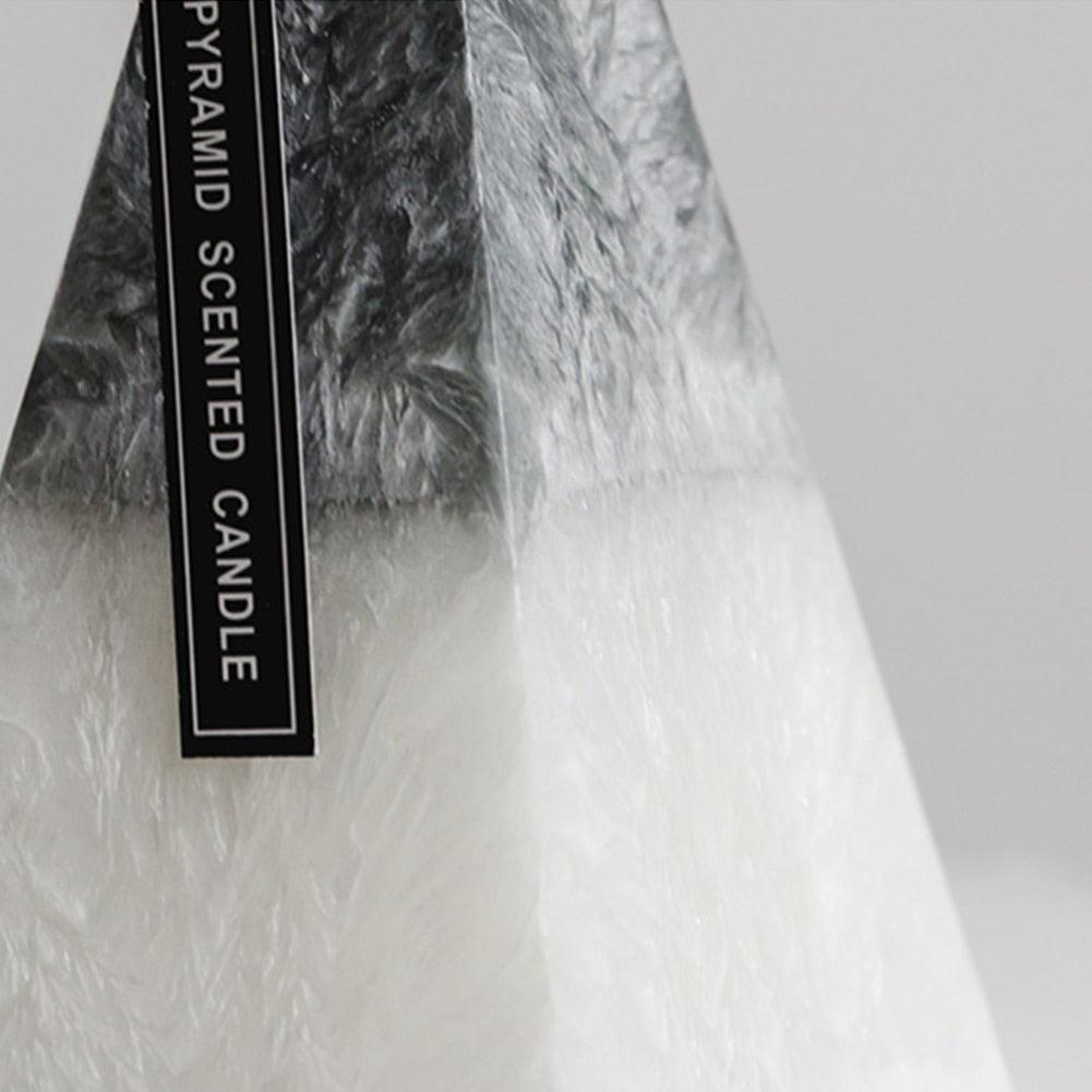 Bougies aromatiques en forme d'iceberg 3D pour la décoration intérieure