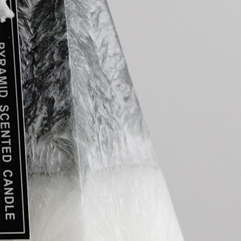 Bougies aromatiques en forme d'iceberg 3D pour la décoration intérieure