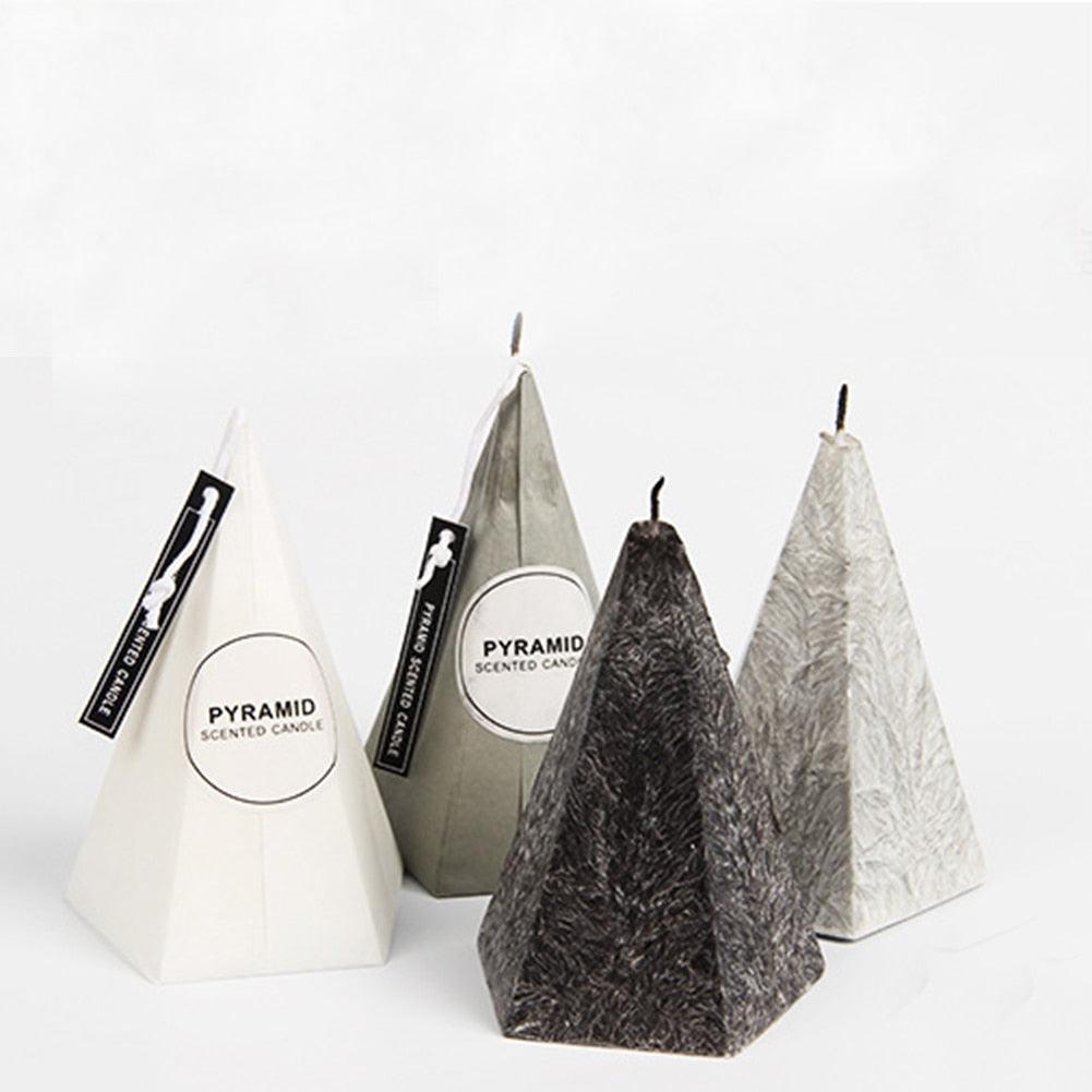 Bougies aromatiques en forme d'iceberg 3D pour la décoration intérieure