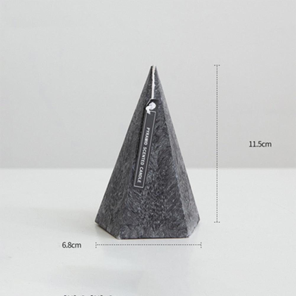 Bougies aromatiques en forme d'iceberg 3D pour la décoration intérieure