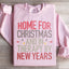 Sudadera Home For Christmas And In Therapy