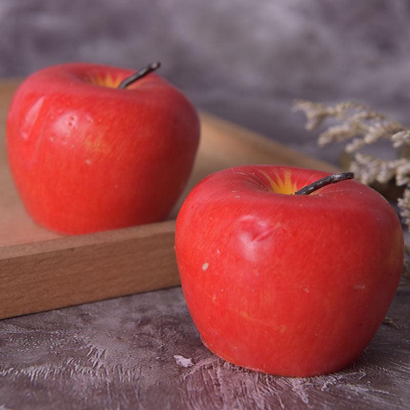 Bougies parfumées en forme de pomme créatives pour toutes les occasions