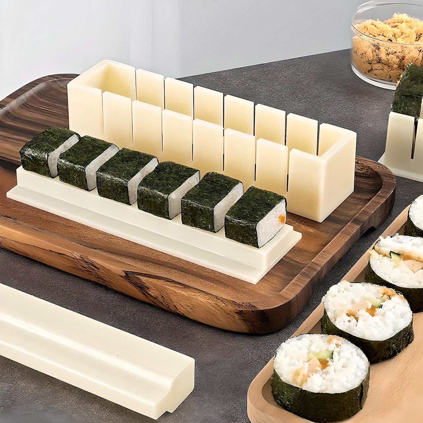 Fabricante de Sushi en Casa - Set de Moldes para Sushi de 8 Piezas