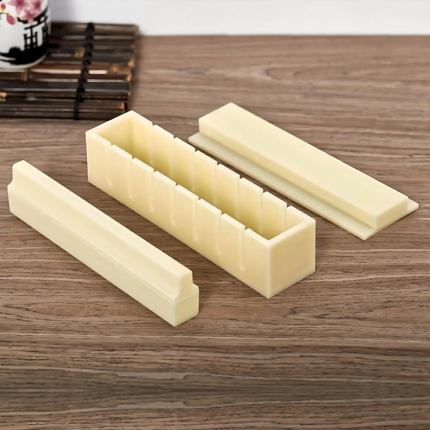 Fabricante de Sushi en Casa - Set de Moldes para Sushi de 8 Piezas