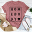 Camiseta Homebody Heart