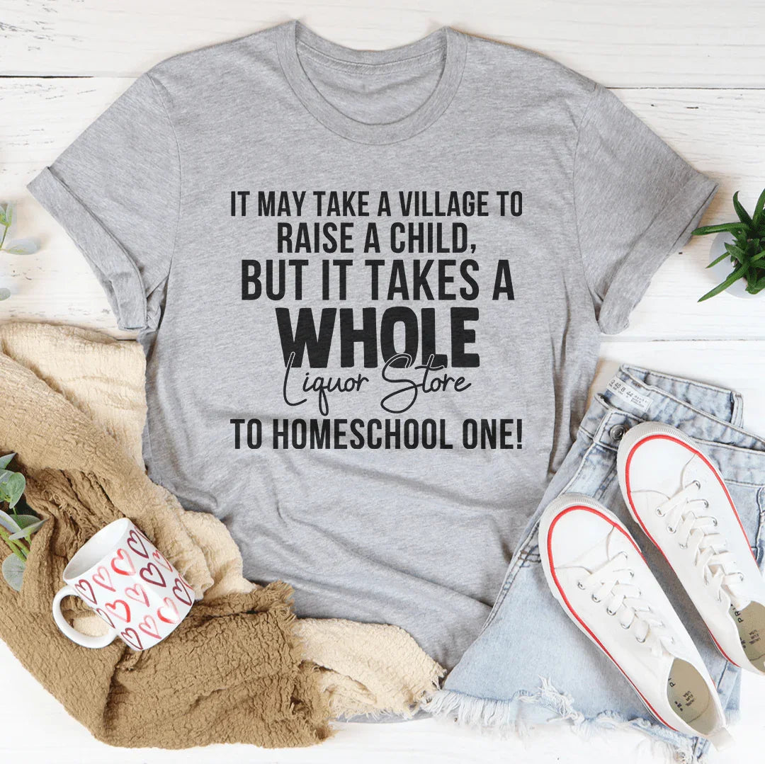 Homeschool Mom Tee - Comfortable & Fun
