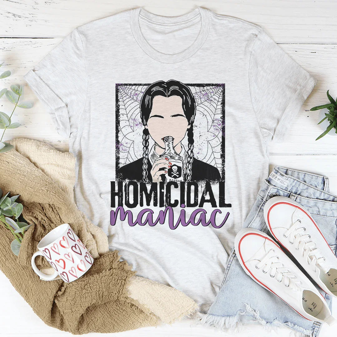 Camiseta del maníaco homicida