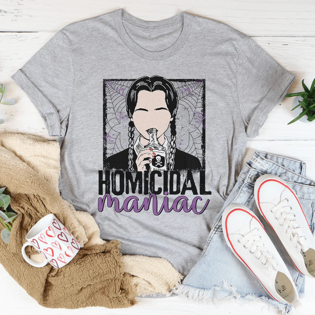 Camiseta del maníaco homicida