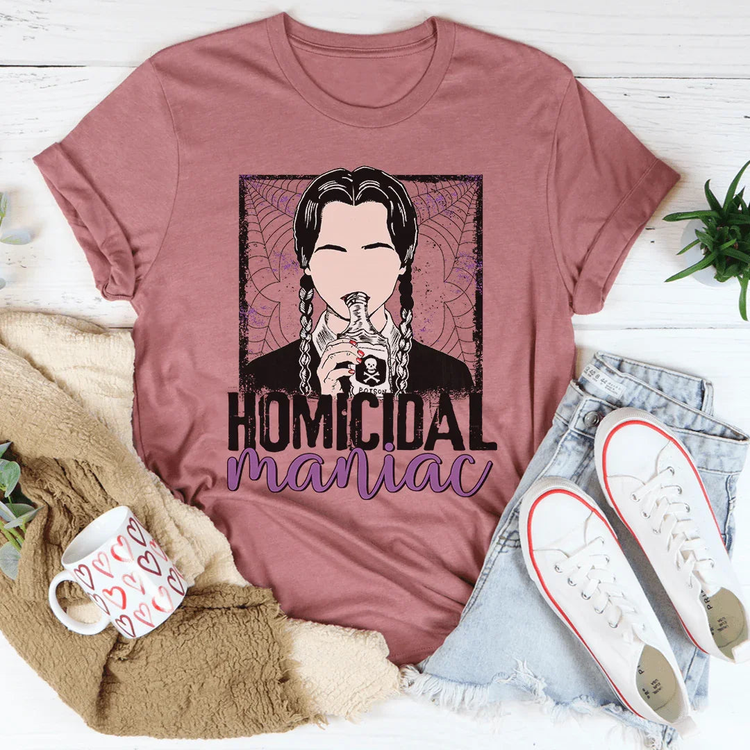 Camiseta del maníaco homicida
