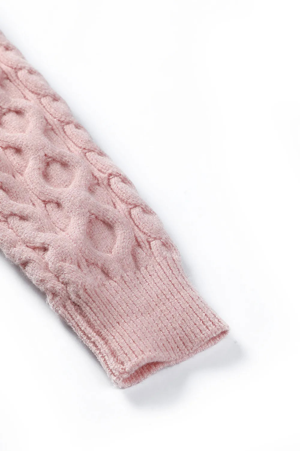Pull en tricot à une épaule et à manches longues pour femmes