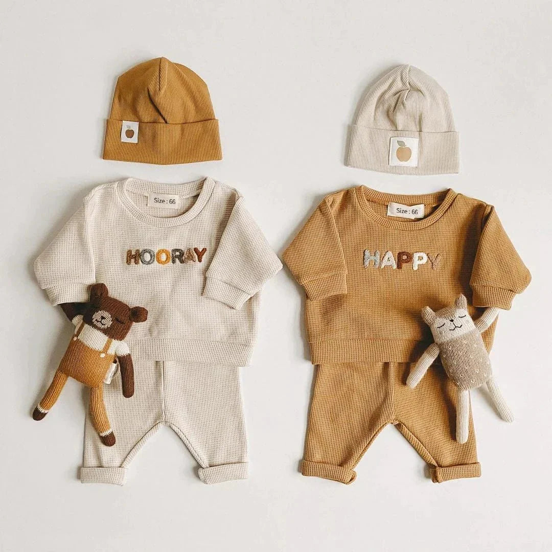 "Hooray" Conjunto de 2 Piezas para Bebé