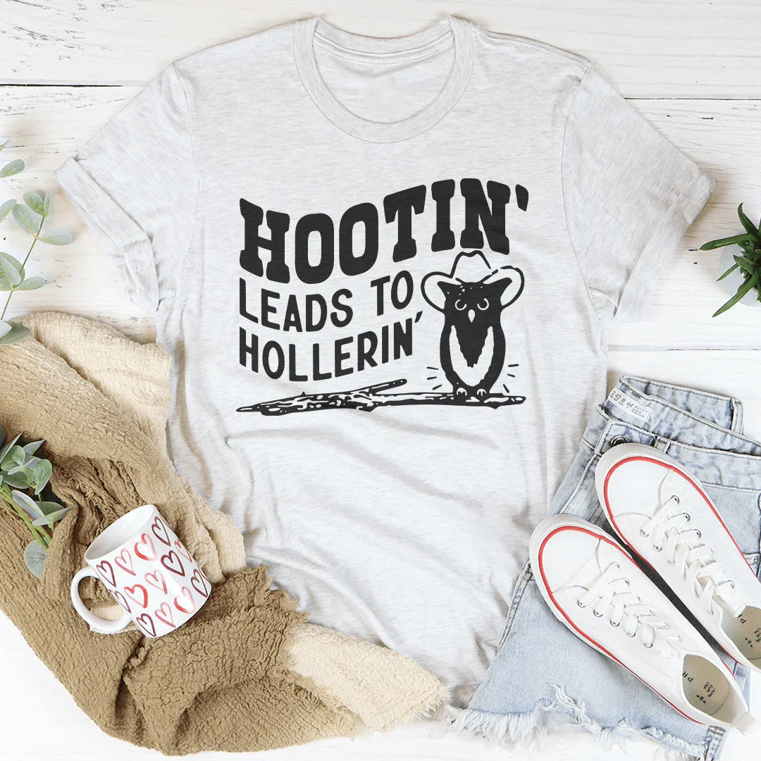 Hootin conduce a Hollerin Tee