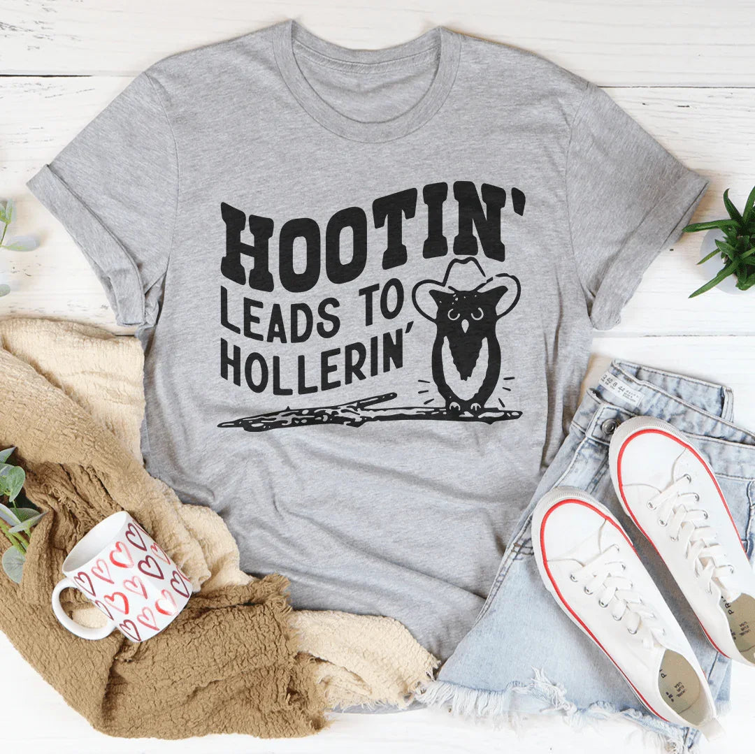 Hootin conduce a Hollerin Tee